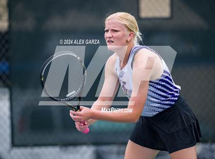 Thumbnail 2 in UIL 1A, 2A & 3A Tennis State Semifinals photogallery.