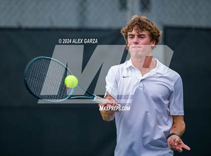 Thumbnail 2 in UIL 1A, 2A & 3A Tennis State Semifinals photogallery.