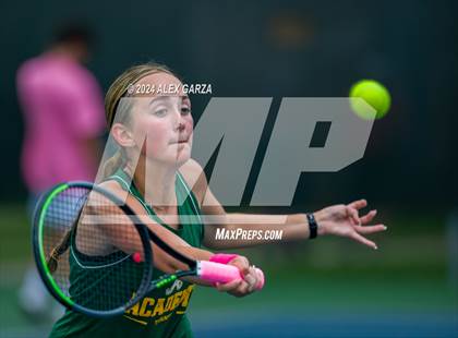 Thumbnail 1 in UIL 1A, 2A & 3A Tennis State Semifinals photogallery.