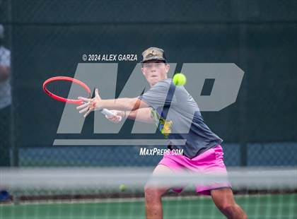 Thumbnail 2 in UIL 1A, 2A & 3A Tennis State Semifinals photogallery.