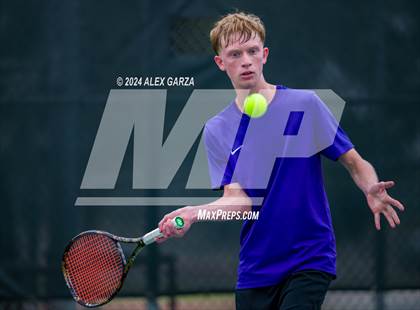 Thumbnail 2 in UIL 1A, 2A & 3A Tennis State Semifinals photogallery.
