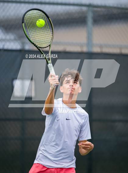Thumbnail 1 in UIL 1A, 2A & 3A Tennis State Semifinals photogallery.