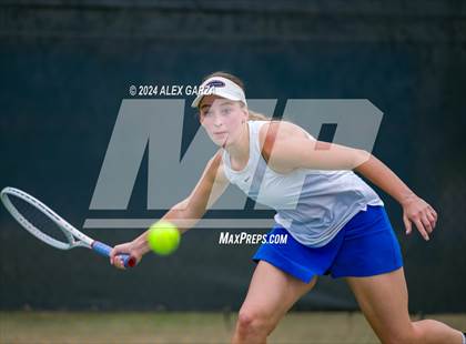 Thumbnail 1 in UIL 1A, 2A & 3A Tennis State Semifinals photogallery.