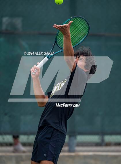 Thumbnail 2 in UIL 1A, 2A & 3A Tennis State Semifinals photogallery.