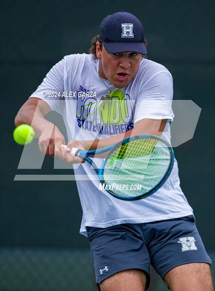 Thumbnail 2 in UIL 1A, 2A & 3A Tennis State Semifinals photogallery.