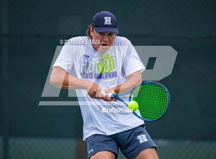 Thumbnail 1 in UIL 1A, 2A & 3A Tennis State Semifinals photogallery.