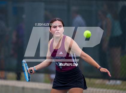 Thumbnail 1 in UIL 1A, 2A & 3A Tennis State Semifinals photogallery.