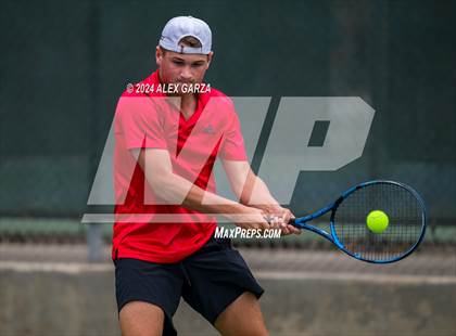 Thumbnail 2 in UIL 1A, 2A & 3A Tennis State Semifinals photogallery.