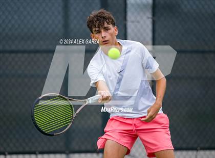 Thumbnail 3 in UIL 1A, 2A & 3A Tennis State Semifinals photogallery.