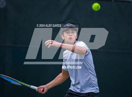 Thumbnail 2 in UIL 1A, 2A & 3A Tennis State Semifinals photogallery.