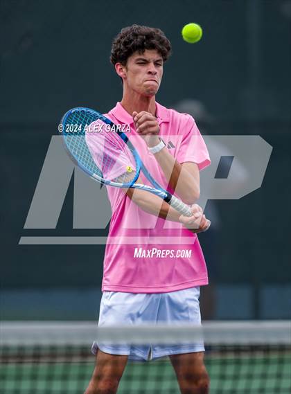 Thumbnail 3 in UIL 1A, 2A & 3A Tennis State Semifinals photogallery.