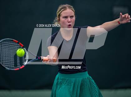 Thumbnail 2 in UIL 1A, 2A & 3A Tennis State Semifinals photogallery.