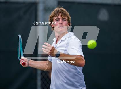 Thumbnail 1 in UIL 1A, 2A & 3A Tennis State Semifinals photogallery.