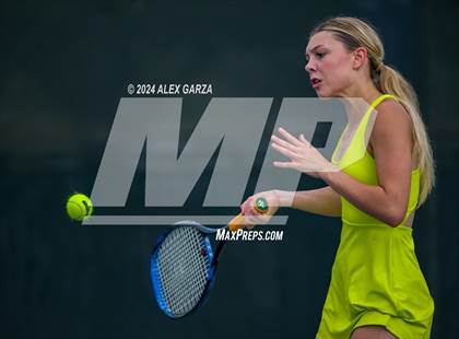 Thumbnail 3 in UIL 1A, 2A & 3A Tennis State Semifinals photogallery.