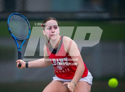 Thumbnail 1 in UIL 1A, 2A & 3A Tennis State Semifinals photogallery.