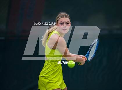 Thumbnail 2 in UIL 1A, 2A & 3A Tennis State Semifinals photogallery.