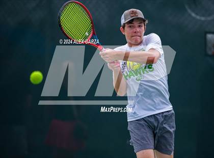 Thumbnail 3 in UIL 1A, 2A & 3A Tennis State Semifinals photogallery.