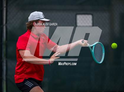Thumbnail 1 in UIL 1A, 2A & 3A Tennis State Semifinals photogallery.