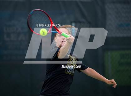 Thumbnail 2 in UIL 1A, 2A & 3A Tennis State Semifinals photogallery.