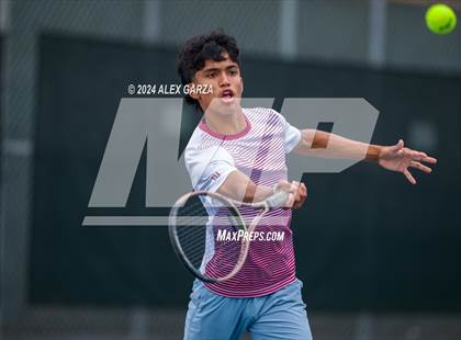 Thumbnail 1 in UIL 1A, 2A & 3A Tennis State Semifinals photogallery.