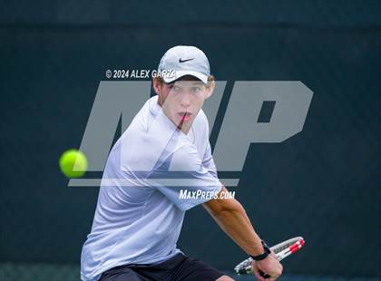 Thumbnail 2 in UIL 1A, 2A & 3A Tennis State Semifinals photogallery.