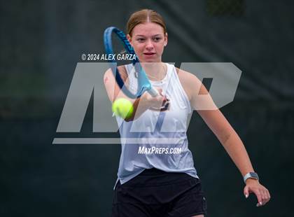 Thumbnail 2 in UIL 1A, 2A & 3A Tennis State Semifinals photogallery.