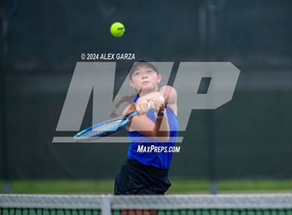 Thumbnail 2 in UIL 1A, 2A & 3A Tennis State Semifinals photogallery.