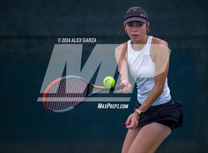 Thumbnail 3 in UIL 1A, 2A & 3A Tennis State Semifinals photogallery.
