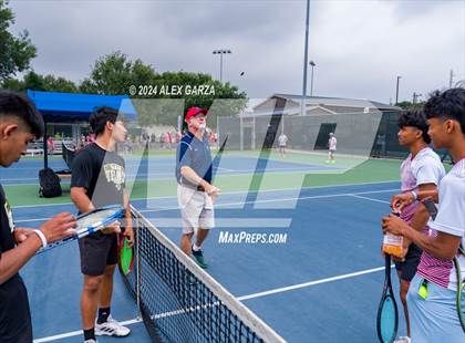 Thumbnail 3 in UIL 1A, 2A & 3A Tennis State Semifinals photogallery.