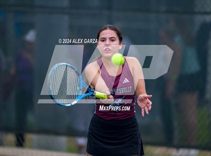 Thumbnail 2 in UIL 1A, 2A & 3A Tennis State Semifinals photogallery.