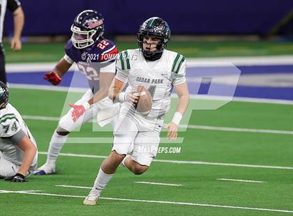 Thumbnail 2 in Cedar Park vs. Ryan (UIL 5A Division I Final) photogallery.