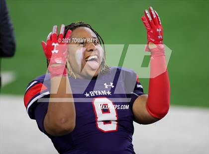 Thumbnail 3 in Cedar Park vs. Ryan (UIL 5A Division I Final) photogallery.