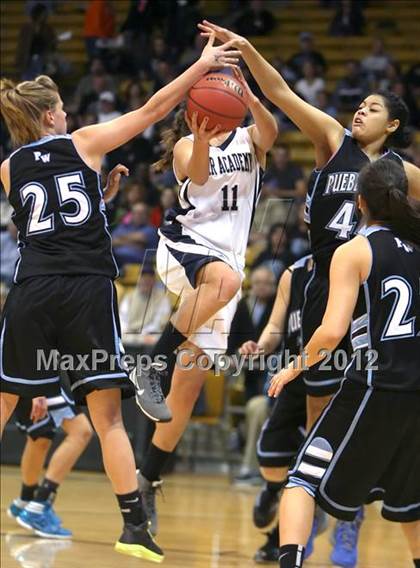 Thumbnail 1 in Air Academy vs. Pueblo West (CHSAA 4A Semifinal) photogallery.