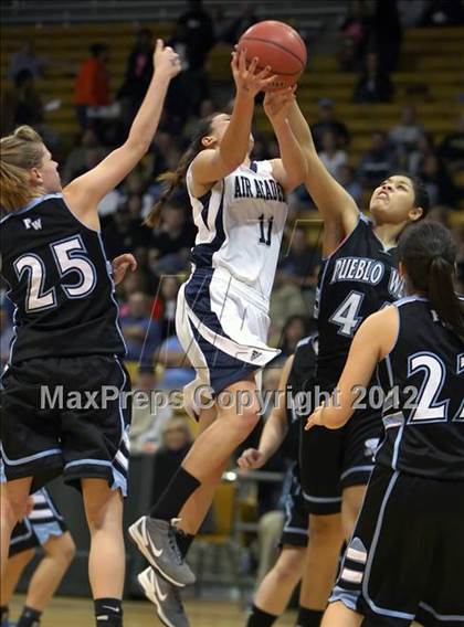 Thumbnail 2 in Air Academy vs. Pueblo West (CHSAA 4A Semifinal) photogallery.