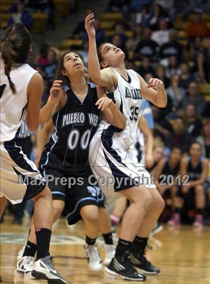 Thumbnail 3 in Air Academy vs. Pueblo West (CHSAA 4A Semifinal) photogallery.