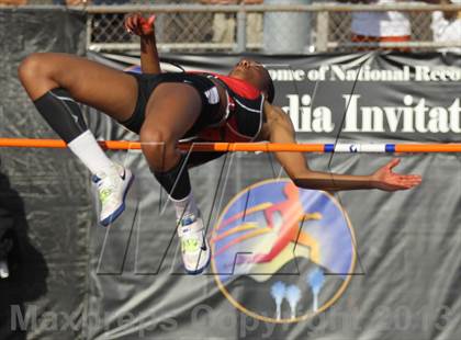 Thumbnail 2 in Arcadia Invitational (Womens Field Events) photogallery.