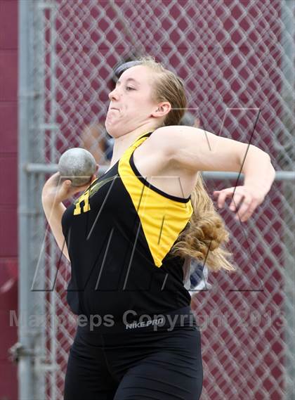Thumbnail 3 in Arcadia Invitational (Womens Field Events) photogallery.