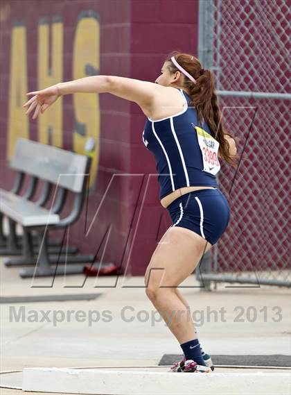Thumbnail 3 in Arcadia Invitational (Womens Field Events) photogallery.