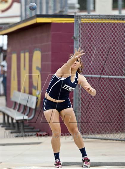 Thumbnail 1 in Arcadia Invitational (Womens Field Events) photogallery.