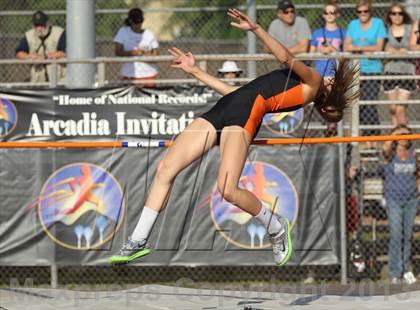 Thumbnail 1 in Arcadia Invitational (Womens Field Events) photogallery.