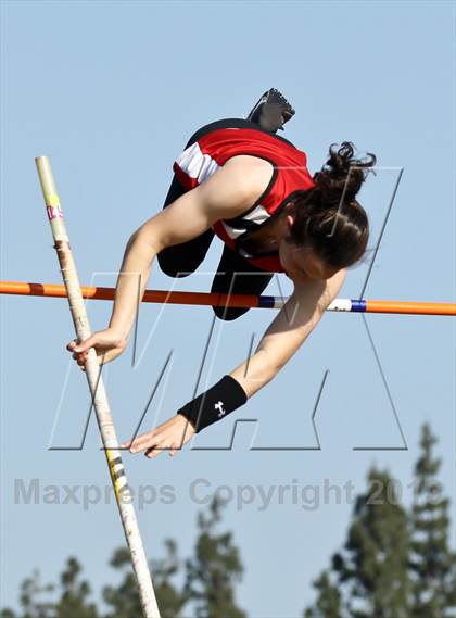 Thumbnail 1 in Arcadia Invitational (Womens Field Events) photogallery.