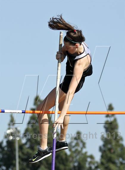 Thumbnail 1 in Arcadia Invitational (Womens Field Events) photogallery.