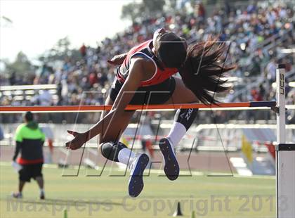 Thumbnail 2 in Arcadia Invitational (Womens Field Events) photogallery.