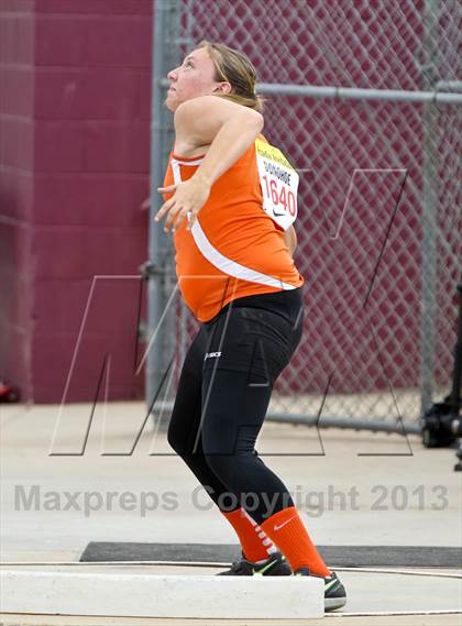 Thumbnail 3 in Arcadia Invitational (Womens Field Events) photogallery.