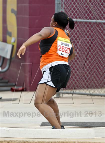 Thumbnail 1 in Arcadia Invitational (Womens Field Events) photogallery.