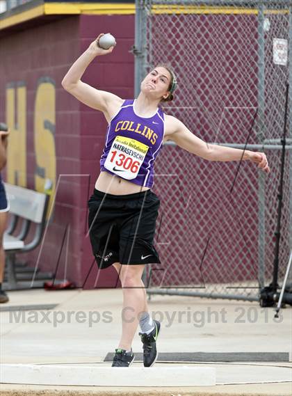 Thumbnail 2 in Arcadia Invitational (Womens Field Events) photogallery.