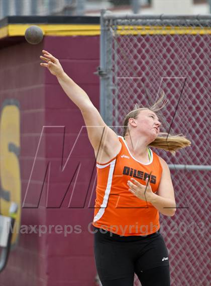 Thumbnail 3 in Arcadia Invitational (Womens Field Events) photogallery.