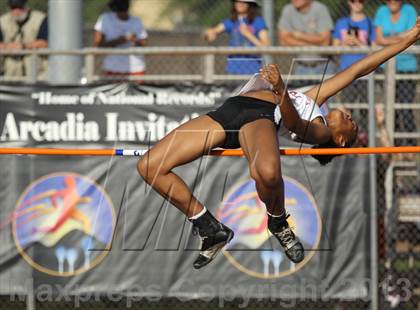 Thumbnail 1 in Arcadia Invitational (Womens Field Events) photogallery.