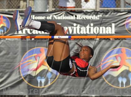Thumbnail 1 in Arcadia Invitational (Womens Field Events) photogallery.