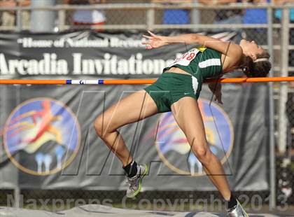 Thumbnail 2 in Arcadia Invitational (Womens Field Events) photogallery.